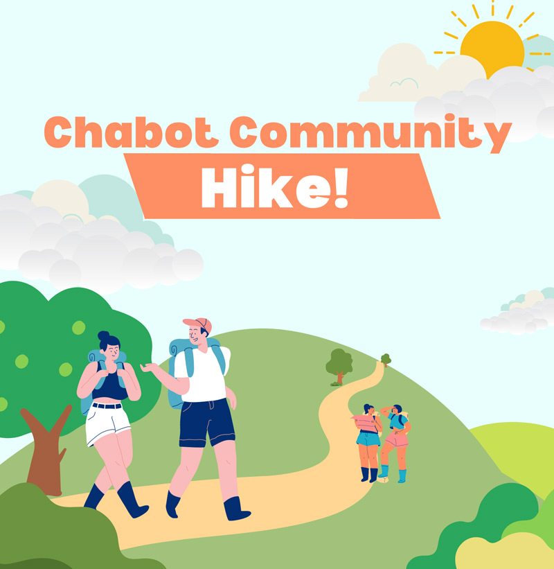 FYE & Chabot Alumni Hike! At Lake Chabot Flyer